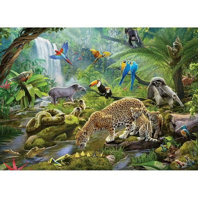 Ravensburger Regenwald-Tiere Puzzle 60 Teile
