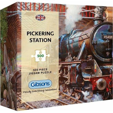 Gibsons Pickering Bahnhof Puzzle 500 Teile