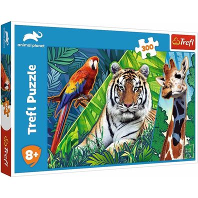 TREFL Puzzle Animal Planet: Erstaunliche Tiere 300 Teile