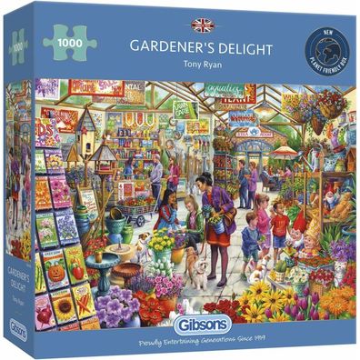 Gibsons Gardener's Delight Puzzle 1000 Teile