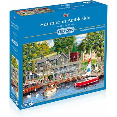 Gibsons Puzzle Sommer in Ambleside 1000 Teile