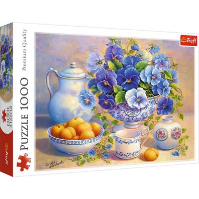TREFL Blue Bouquet Puzzle 1000 Teile