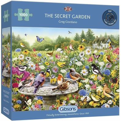 Gibsons Secret Garden Puzzle 1000 Teile