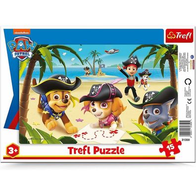 TREFL Puzzle Paw Patrol: Piratenexpedition 15 Stück