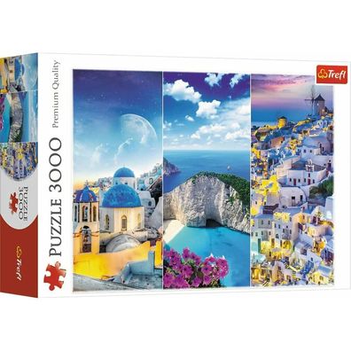 TREFL Puzzle Urlaub in Griechenland 3000 Teile