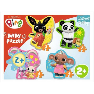 TREFL Baby-Puzzle Bing 4in1 (3,4,5,6 Teile)