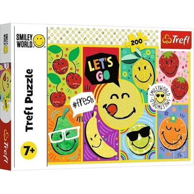 TREFL Puzzle Smiley: Happy Smiley 200 Teile