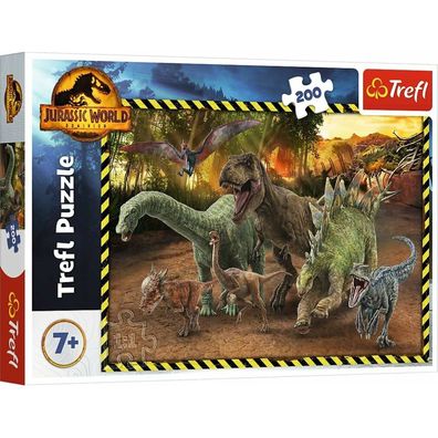 TREFL Puzzle Jurassic World: Herrschaft 200 Teile