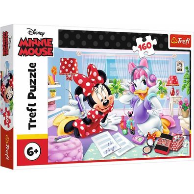 TREFL Puzzle Minnie und Daisy 160 Teile