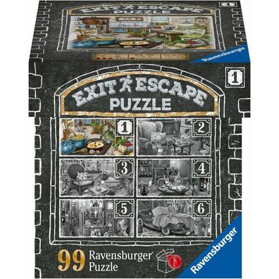 Ravensburger Escape EXIT puzzle Haunted Mansion 1: In der Küche 99 Teile