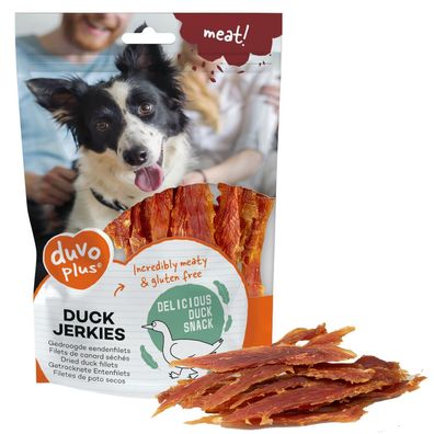 Duvo Meat Enten-Jerkies für Hunde 100g