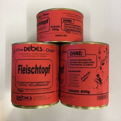 Fleischtopf Rind 400g - 1 Stück