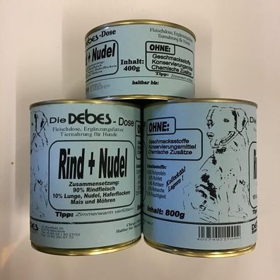 Rind mit Nudel 400g - 1 Stück