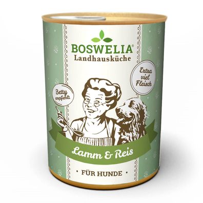 Landhausküche Hunde Lamm und Reis 200g - 6 Stück