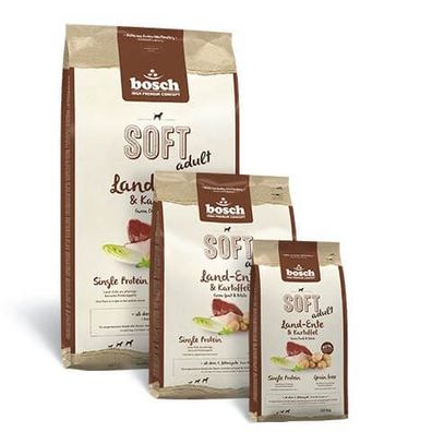 Bosch Soft+ Land-Ente & Kartoffel 2,5 kg