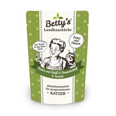 Betty's Pouch Beutel Huhn mit Kalb und Borretschöl