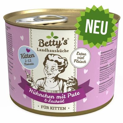 Landhausküche Kitten Hühnchen & Pute 200g - 6 Stück