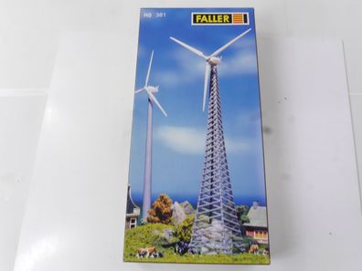 Faller H0 130381 381 Gebäude-Bausatz Windrad Windkraftanlage Nordex