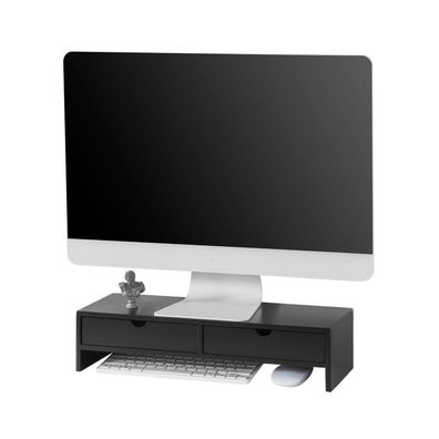 SoBuy Monitor Bildschirm Ständer Monitorerhöhung Monitorständer BBF02-SCH