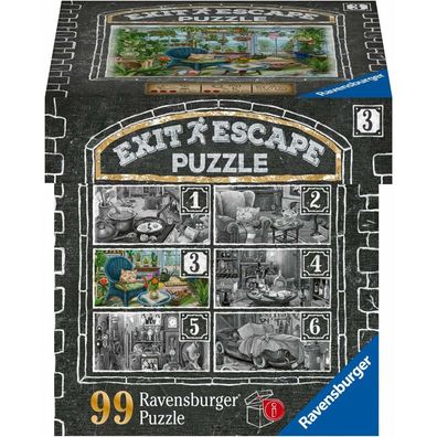 Ravensburger Escape EXIT puzzle Haunted Mansion 3: In the Winter Garden 99 Teile