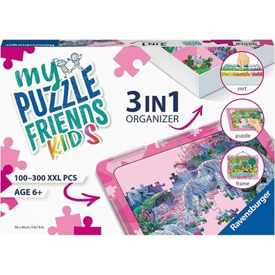 Ravensburger My Puzzle Friends Kinder 3in1 Puzzle Set rosa