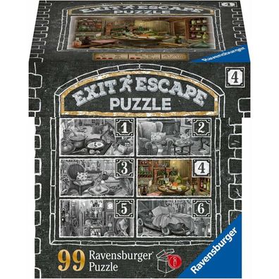 Ravensburger Escape EXIT puzzle Haunted Mansion 4: Im Weinkeller 99 Teile