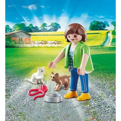 Playmobil® Playmo-Friends 70562 Dame mit Kätzchen