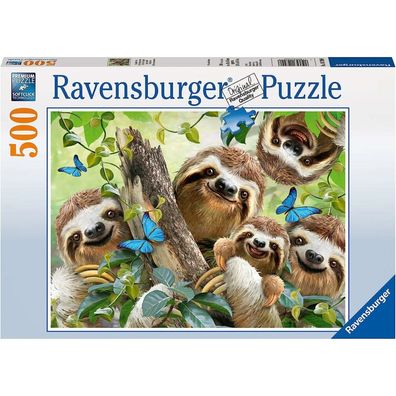 Ravensburger Faultier Selfie Puzzle 500 Teile