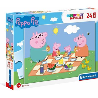 Clementoni Maxi Puzzle Peppa Pig, 24 Teile.