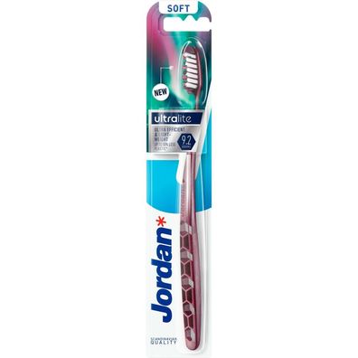 Jordan Ultralite Zahnbürste - weich 1pc - Farben mischen