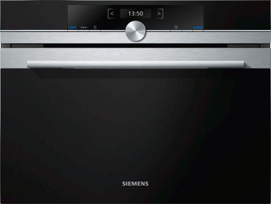 Siemens CF634AGS1 iQ700 Einbau-Mikrowelle, 900 W, 36l, cookControl, LED-Bele...