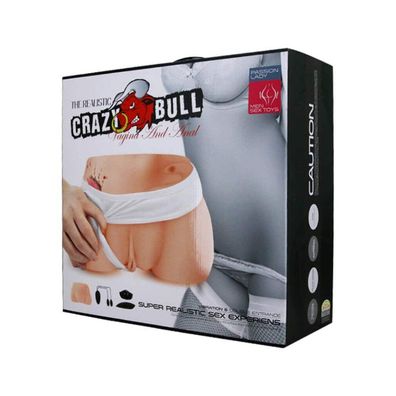 CRAZY BULL - Realistic ANUS AND VAGINA WITH Vibration