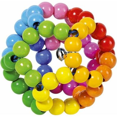 Greifling Elastik Regenbogenball