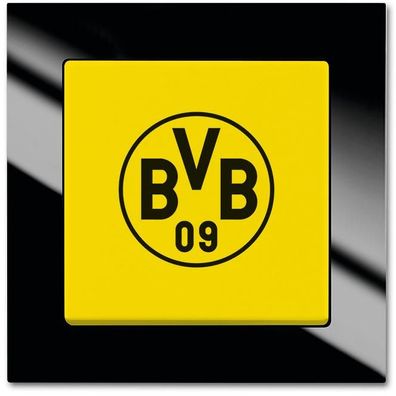 Busch-Jaeger 2000/6 UJ/01 Fanschalter Borussia Dortmund, Bundesliga Fanschal...