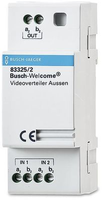 Busch-Jaeger 83325/2 Busch-Welcome® (2-Draht-System): Videoverteiler Außen...