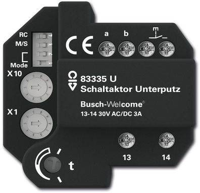 Busch-Jaeger 83335 U Busch-Welcome® (2-Draht-System): Schaltaktor Unterputz...