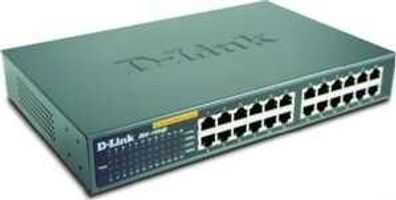 D-Link 24-Port Fast Ethernet Switch (DES-1024D)