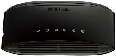 D-Link 5-Port Layer2 Fast Ethernet Switch, 5x RJ-45 Ports (DES-1005D)