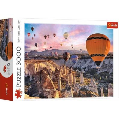TREFL Puzzle Ballons über Kappadokien, Türkei 3000 Teile