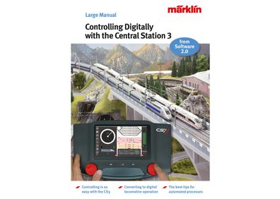Märklin 03093 Ratgeber "Controlling Digitally with the Central Station 3" CS3 EN