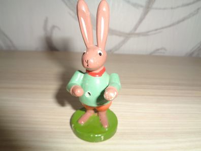 Osterhase -Original Erzgebirge-Musiker Instrument fehlt