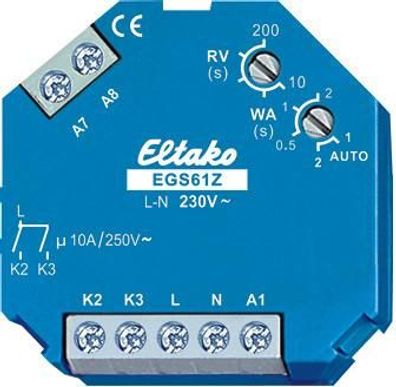 Eltako EGS61Z-230V Stromstoß Gruppenschalter für Zentralsteuerung 1 + 1 Schl...