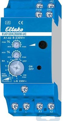 Eltako EUD12DK/800W-UC Universal Dimmschalter mit Drehknopf Power MOSFET bis...