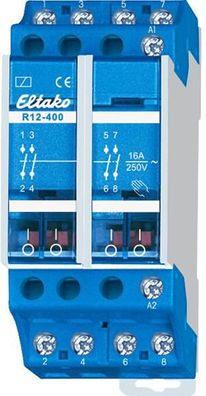 Eltako R12-400-230V Elektromechanisches Schaltrelais, 4 Schließer 16A (2240...