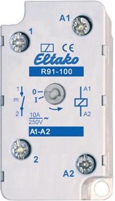 Eltako R91-100-230VAC, Elektromechanisches Schaltrelais, 10A, 230V (91100430)