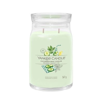 Aromatic candle Signature large glass Cucumber Mint Cooler 567 g