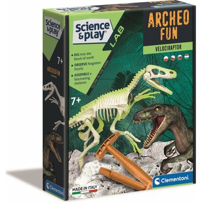 Clementoni Wissenschaft&Spiele ArcheoFun: Velociraptor