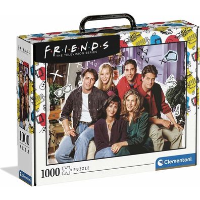 Clementoni Puzzle im Koffer: Freunde 1000 Stück