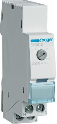 Hager EVN012 Ferndimmer 300W Universal Komfort, LED/ ESL