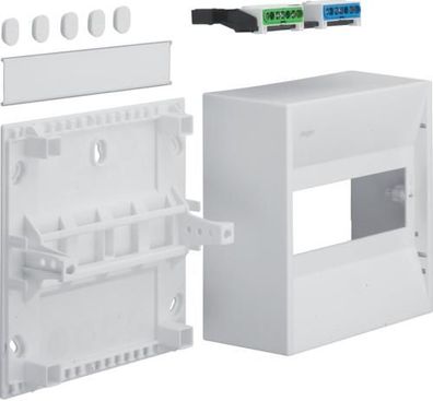 Hager GD108N Miniverteiler Aufputz IP30 8 Platzeinheiten